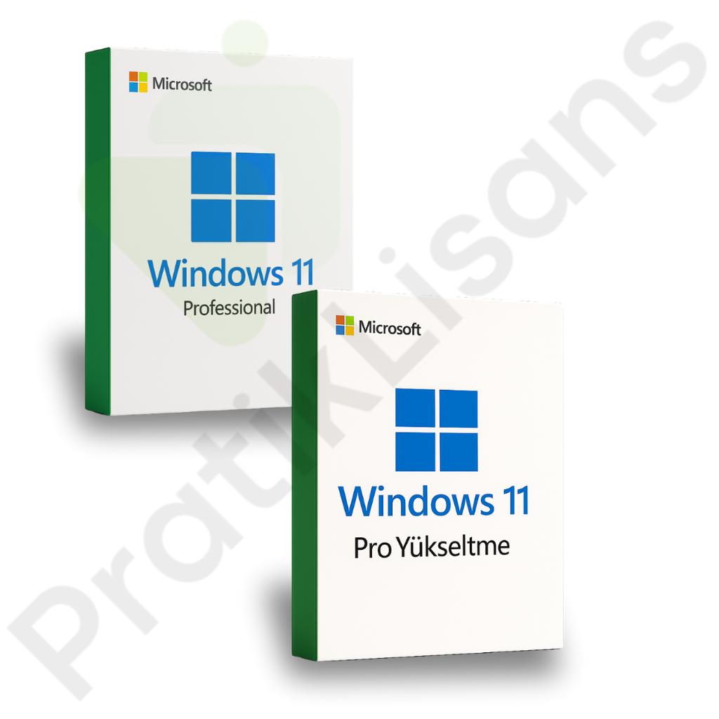 Windows 11 Pro Yükseltme + Lisans Anahtarı