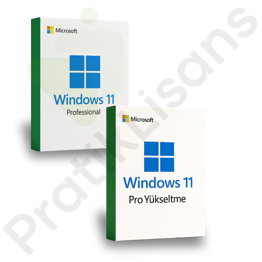 Windows 11 Pro Yükseltme + Lisans Anahtarı