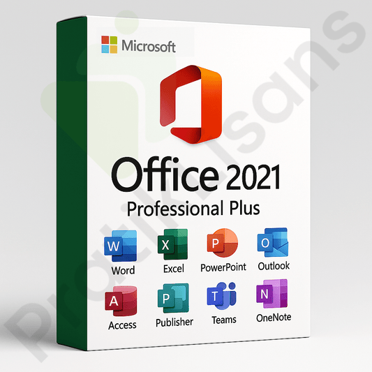 Office 2021 Professional Plus Dijital Lisans Anahtarı - Pratik Lisans - Microsoft Lisans Merkezi - Windows Lisans - Office Lisans -