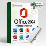 Office 2024 Professional Plus Kurulum Dosyalı USB Bellek (Lisans Anahtarı Hediyeli) - Pratik Lisans - Microsoft Lisans Merkezi - Windows Lisans - Office Lisans -