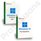 Windows 10 Pro Yükseltme + OEM Lisans Anahtarı - Pratik Lisans - Microsoft Lisans Merkezi - Windows Lisans - Office Lisans - 